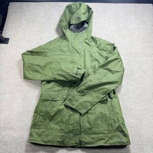 Under Armour Storm ColdGear Infrared Jacket Green Hooded Parka Womens Medium